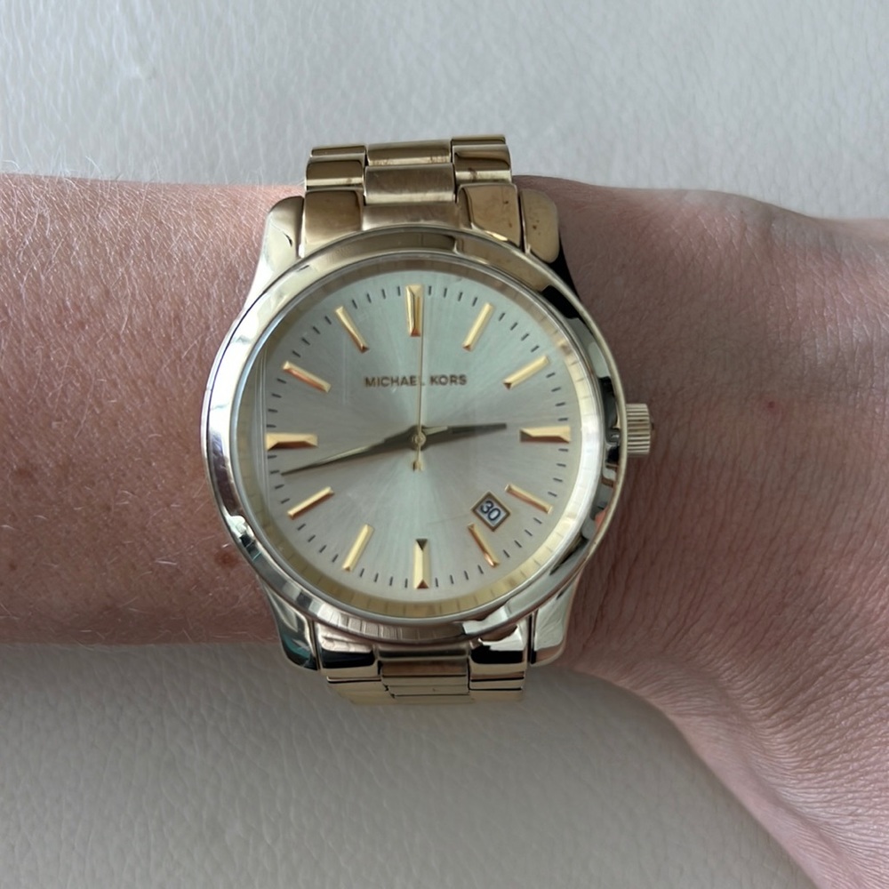 Michael Kora gold watch